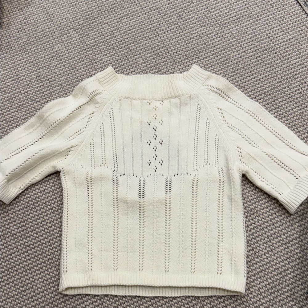 Boheme Cream Cowl Neck Sweater